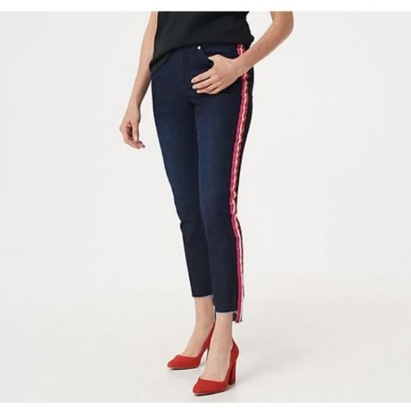 G.I.L.I. Denim - G.I.L.I. Dual Stretch Side Stripe Ashley Jeans